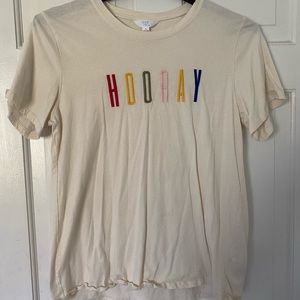Time and True Hooray Tee
